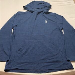 Men’s spider, lightweight hoodie, size medium